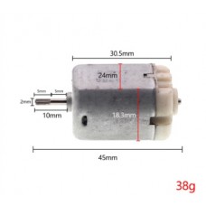 Мотор FC-280 10мм DC 12V 11800 об./мин. с насечкой