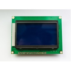 Индикатор жидко-кристаллический 12864B V2.0 5V BLUE ( cиняя подсветка ) 