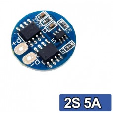 Контроллер заряда Li-ion аккумулятора BMS 2S  5A 7,4V