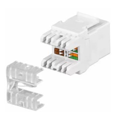 Гнездо 8P8C (RJ45)  модуль ( вид3 )