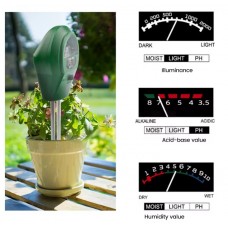 PH метр ETP-303 , анализатор грунта, влажности, температуры, света