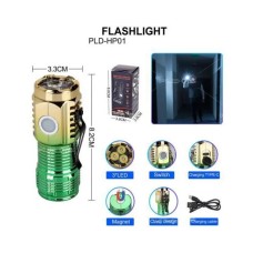 Фонарик HP-01  ( PLD-HP01-3LED  MT-443 )