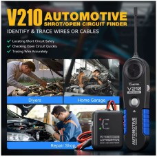 Автомобильный детектор коротких и открытых цепей, тестер V210
