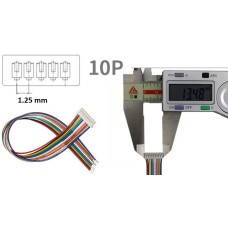 Шнур соединительный JST-1.25-10P ( A1001-10Y ) гнездо