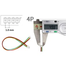 Шнур соединительный JST-SH-1.0-4P ( A1001-04Y ) гнездо