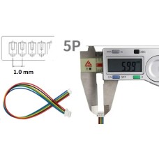 Шнур соединительный JST-SH-1.0-5P ( A1001-05Y ) гнездо