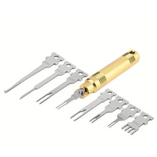 Инструмент для снятия автомобильной клеммы провод с разъемов 8pcs с ручкой Инструмент для снятия автомобильной клеммы провод с разъемов 8pcs с ручкой