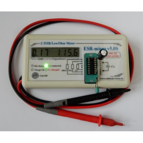 Измеритель емкости ESR-micro V5.0S