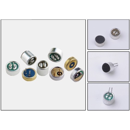 Микрофон электретный конденсаторный (EM6052) (6,0x5,2mm)