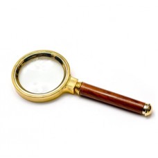 Лупа Magnifier  золото 60 mm  стекло