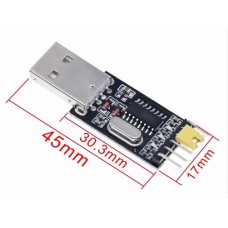 Конвертер USB 2.0 - UART TTL ( CH340G ) Конвертер USB 2.0 - UART TTL ( CH340G )