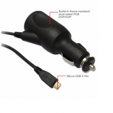 Зарядное устройство 12-24VDC 5VDC 2500mA в прикуриватель 5pin micro