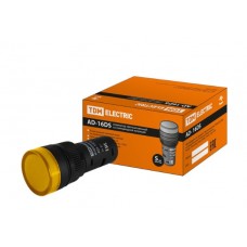 AD-16DS(LED)матрица d16мм желтый 24В AC/DC  ( SQ0702-0057 )