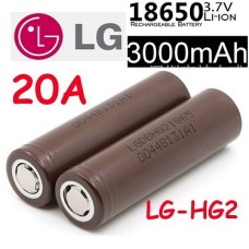 Литий-ионный (Li-ion) аккумулятор 18650 3000mAh 3V7 20A (без контроллера)