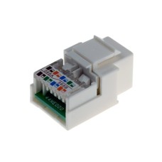 Гнездо 8P8C (RJ45)  модуль ( вид1 )
