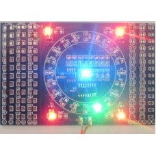 Arduino вращающийся мигающий светодиод 90x60x1.6 mm