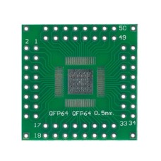 Адаптер QFP64-32 0,8mm/QFP64 0.5mm