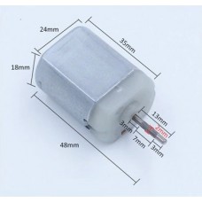 Мотор FC-280 13мм DC 12V 11800 об./мин. с насечкой