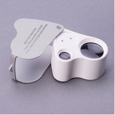 Лупа с подсветкой 30X22MM 60X12MM