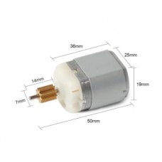 Мотор FC-280 15мм DC 12V 11800 об./мин. 9 зубьев