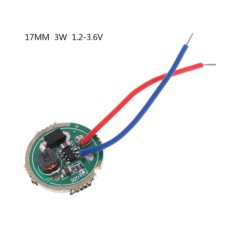 Драйвер светодиода фонарика 3W 17mm 1,2-3,6V Драйвер светодиода фонарика 3W 17mm 1,2-3,6V